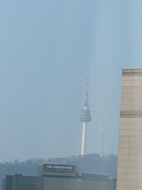 南山タワーが見えた。