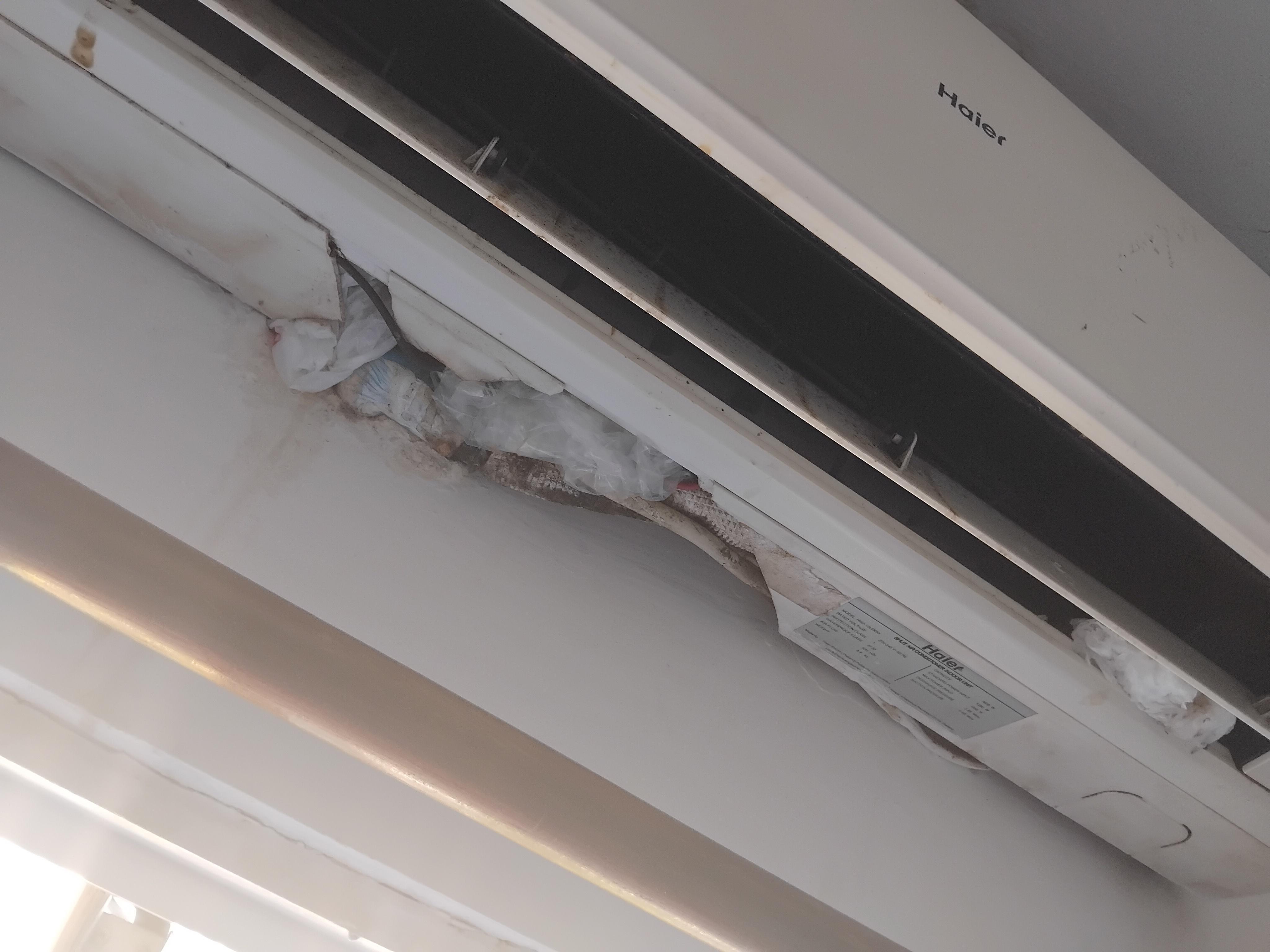 AC bodged fire hazards 