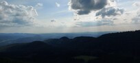 Vue sur la vallée du Belvédère du Bulay