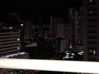 Amei a vista noturna da cidade