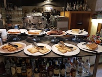 Delicious breakfast pastries