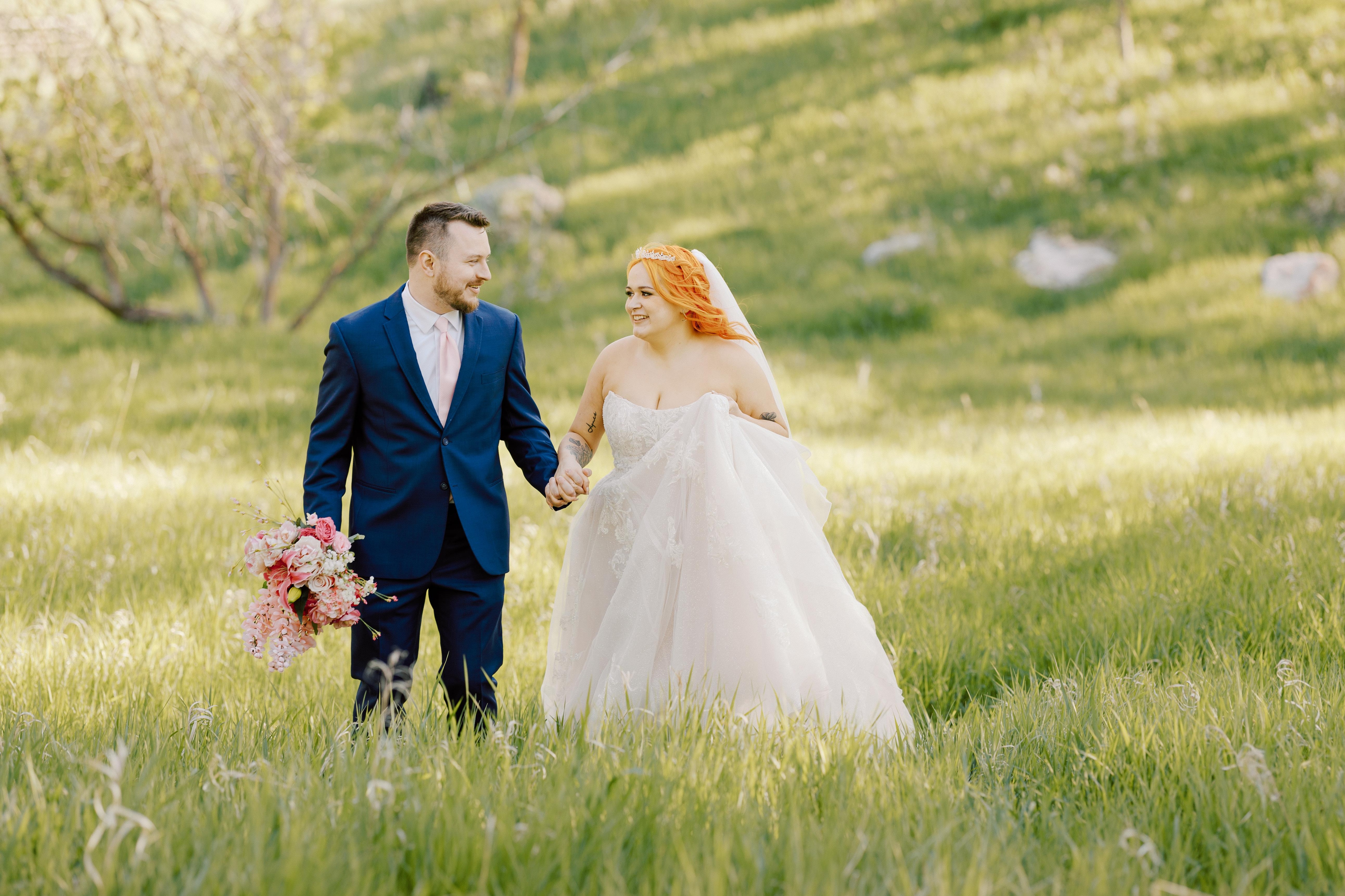 Walking Property to the side of the main house