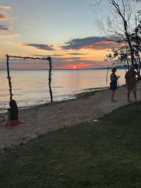 The sunset view from my balcony