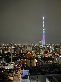 View from our 20th floor room.