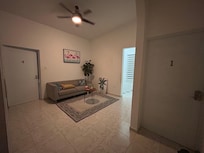 Sitting area on second floor