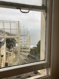 Unable to open window any further for fresh air