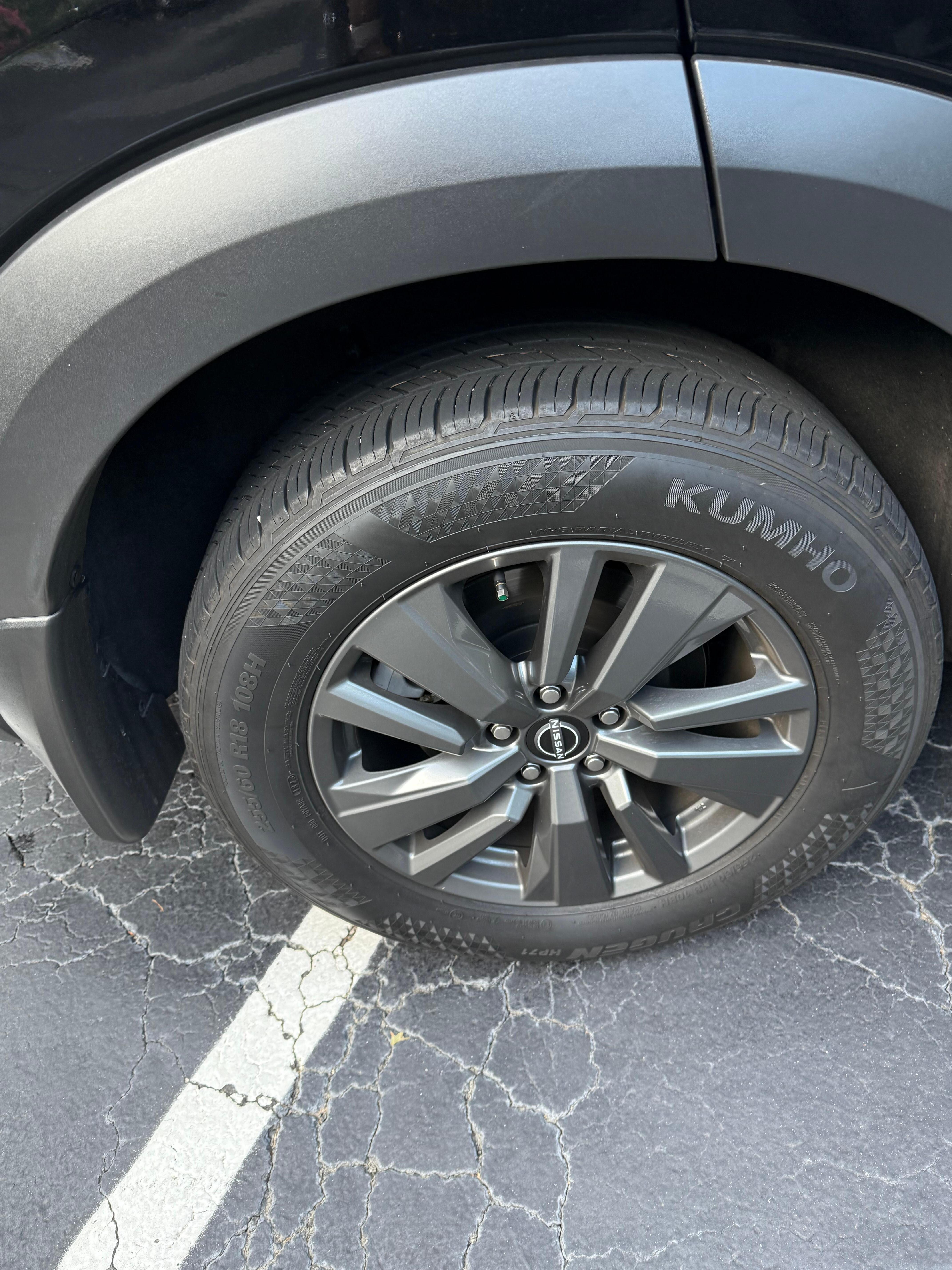 This is how my tire is supposed to look 
