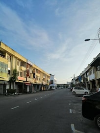 Evening picture from hotel frontage