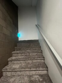 The light was in this decommissioned stairwell
