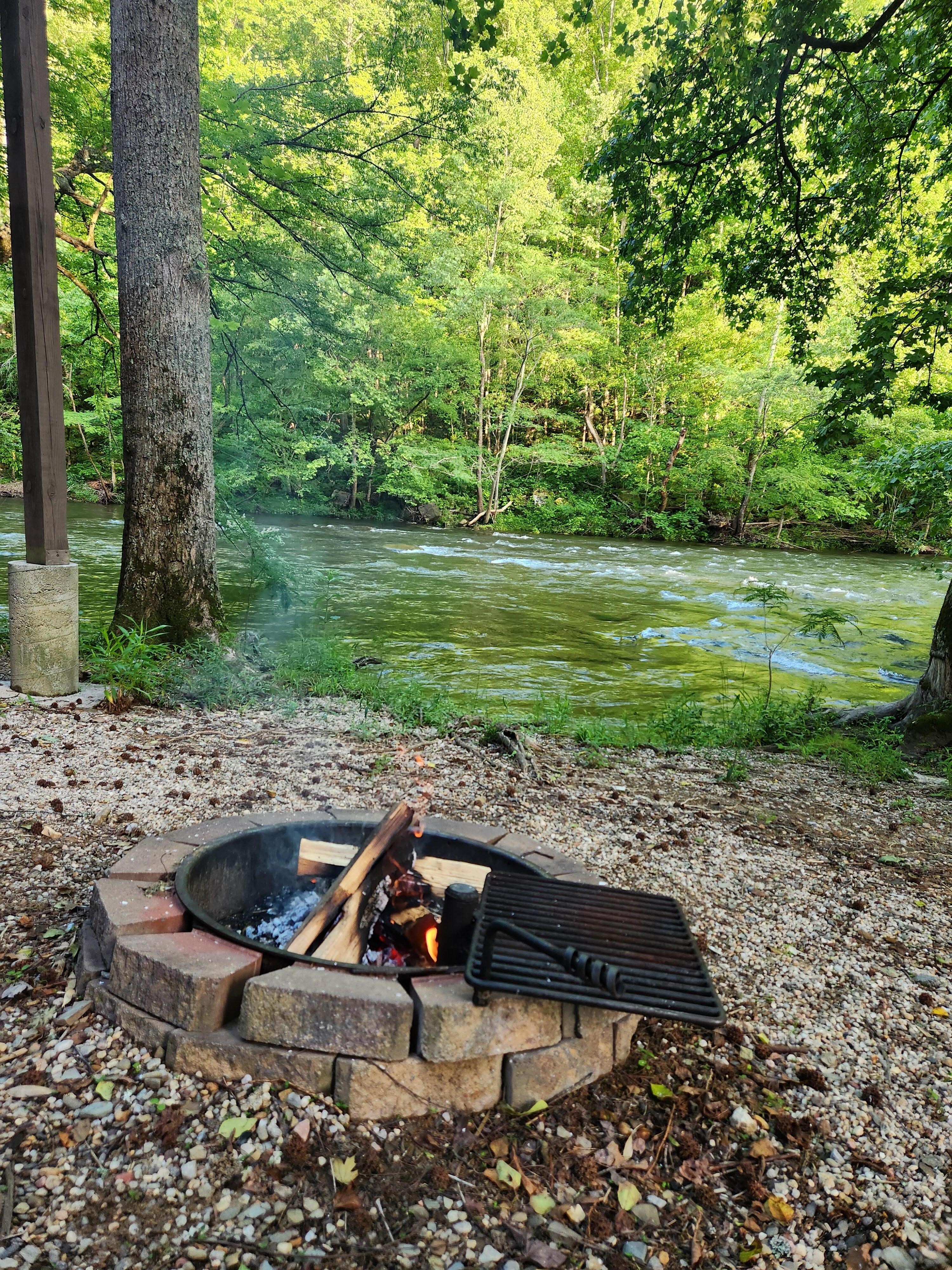 Relaxing fire
