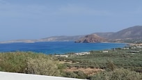Vue de la terrasse du studio