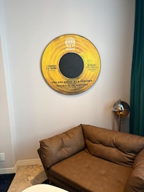 Artwork adds a nice touch.