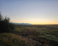 View to the East from the property.