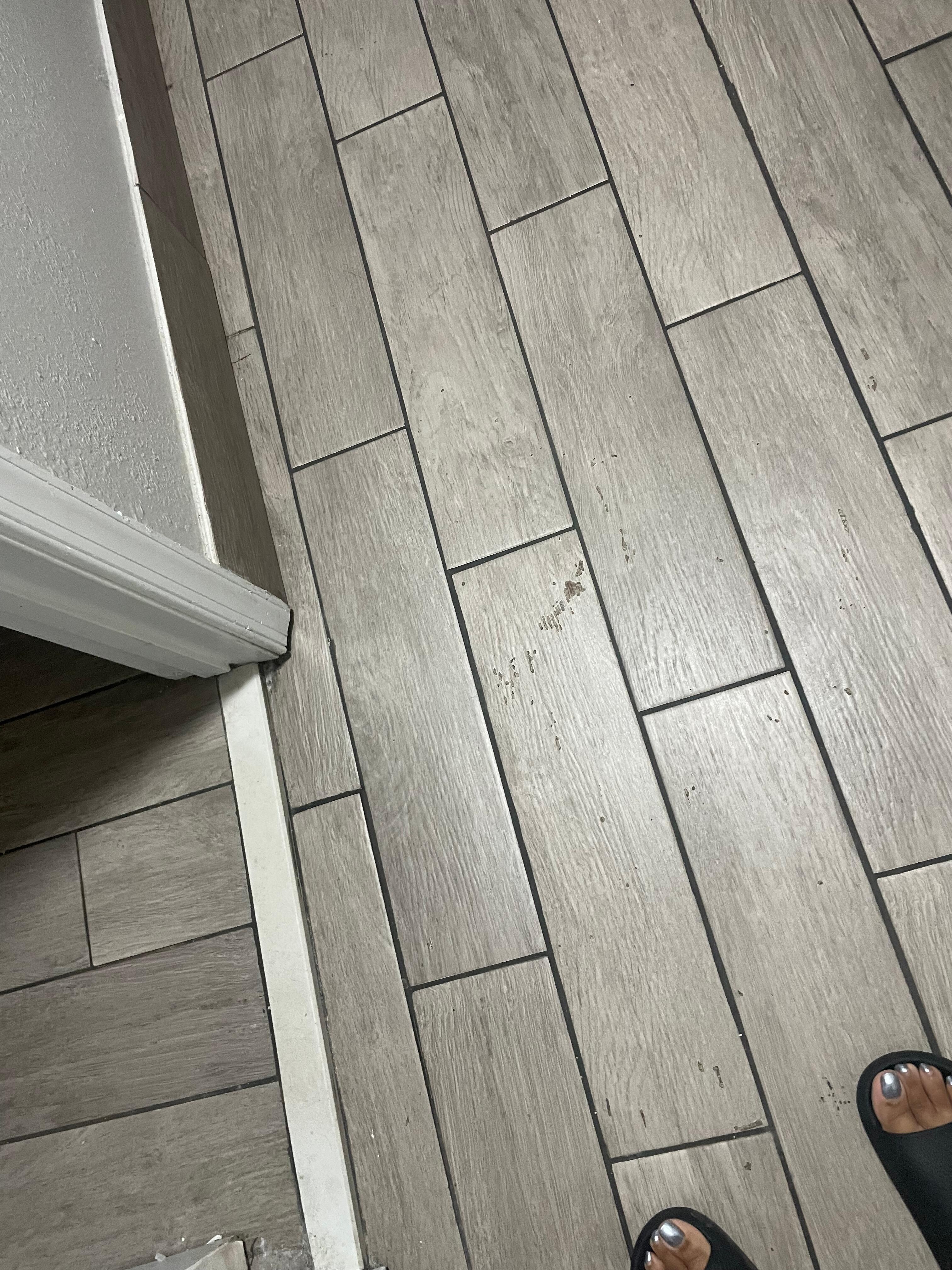 Dirty floor