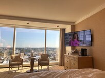 Morning vue from our bed