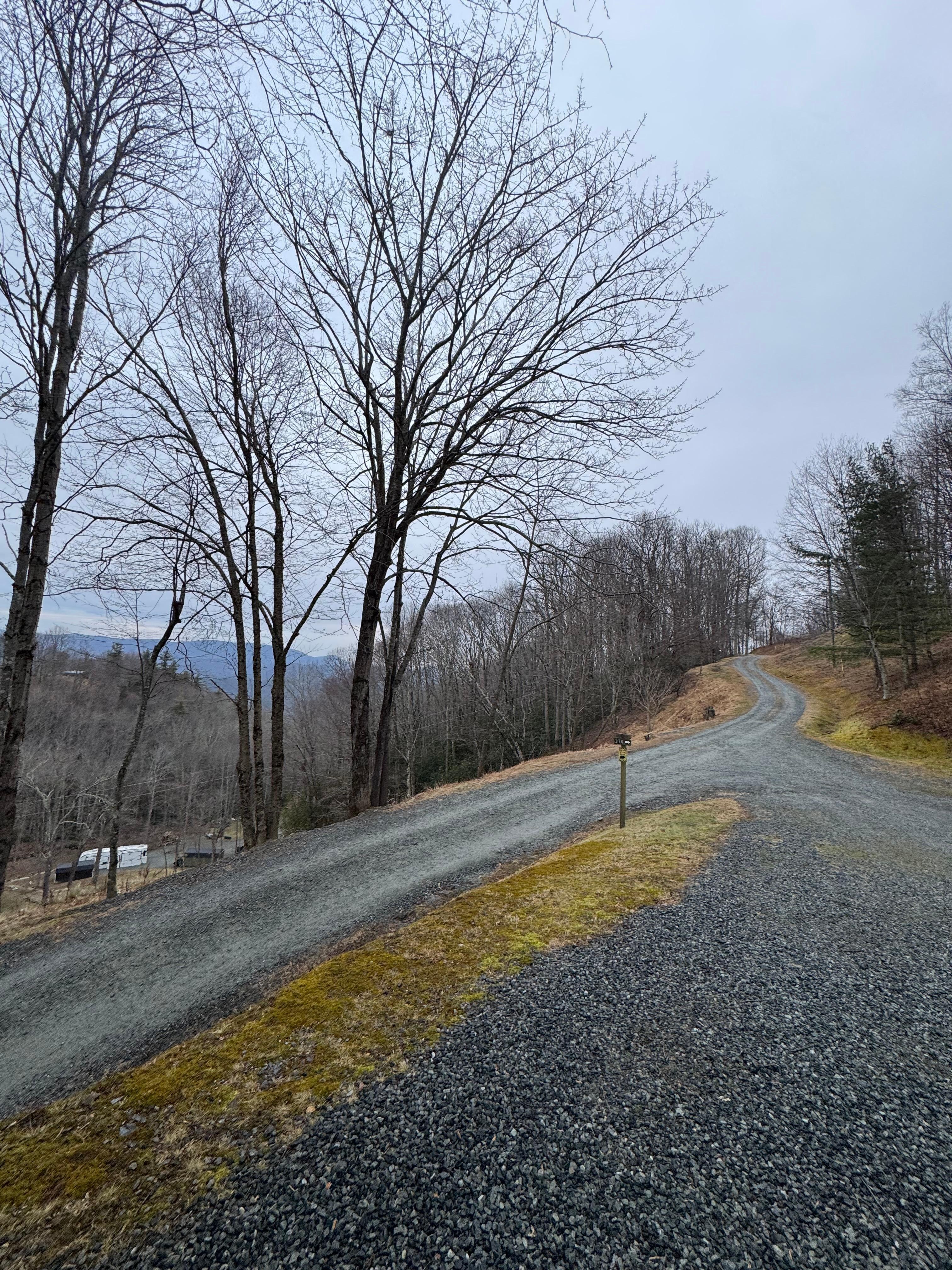 Mountain View from outside cabin 