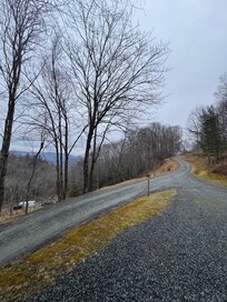 Mountain View from outside cabin