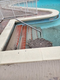 The pool I wouldn't have gotten in anyways.