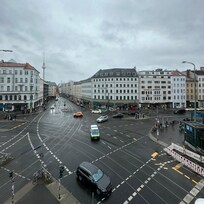 Ausblick aus dem dritten Stock