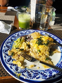 Chilaquiles for breakfast