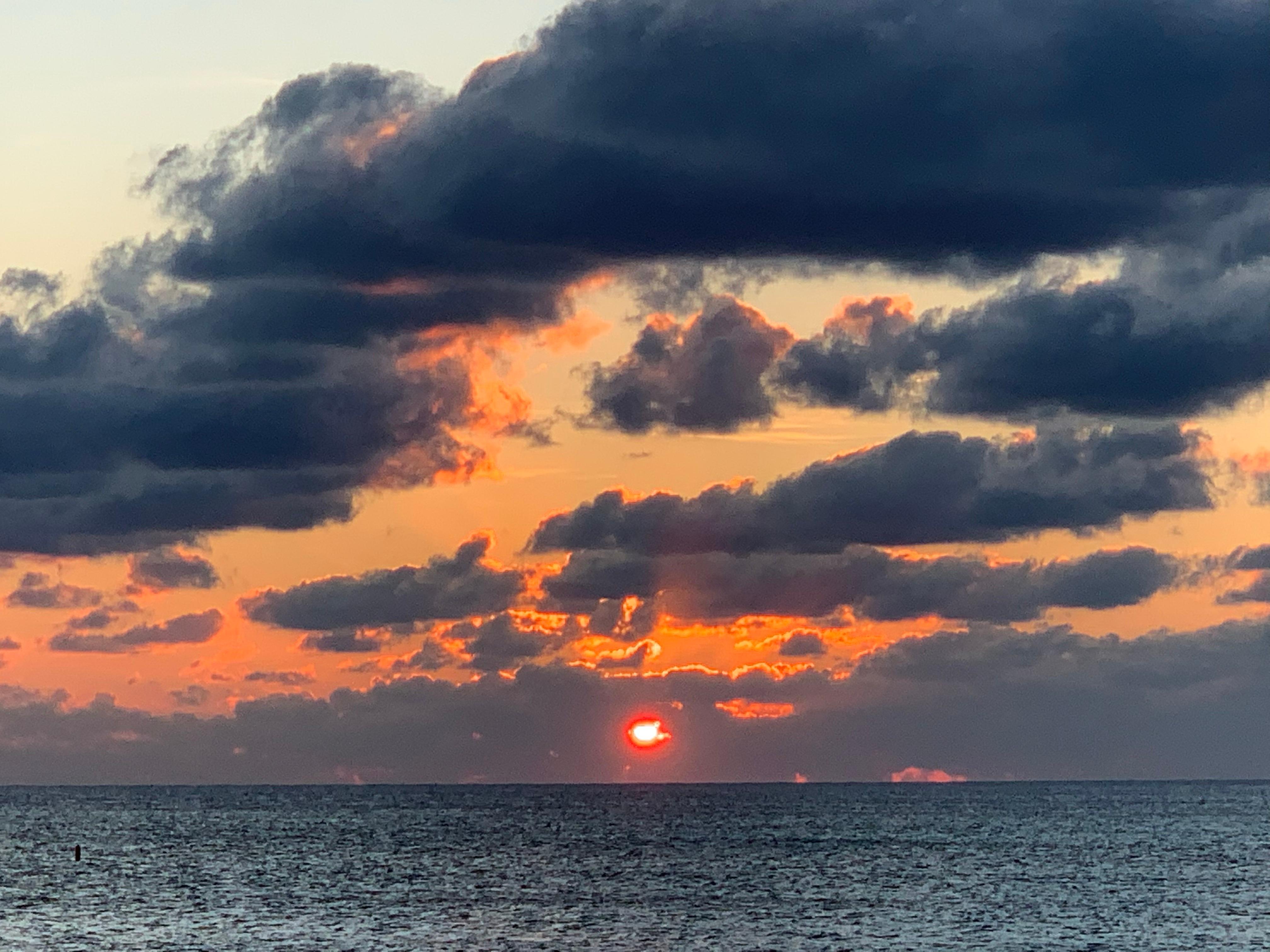 Sunset from the Villas of the Galleon.