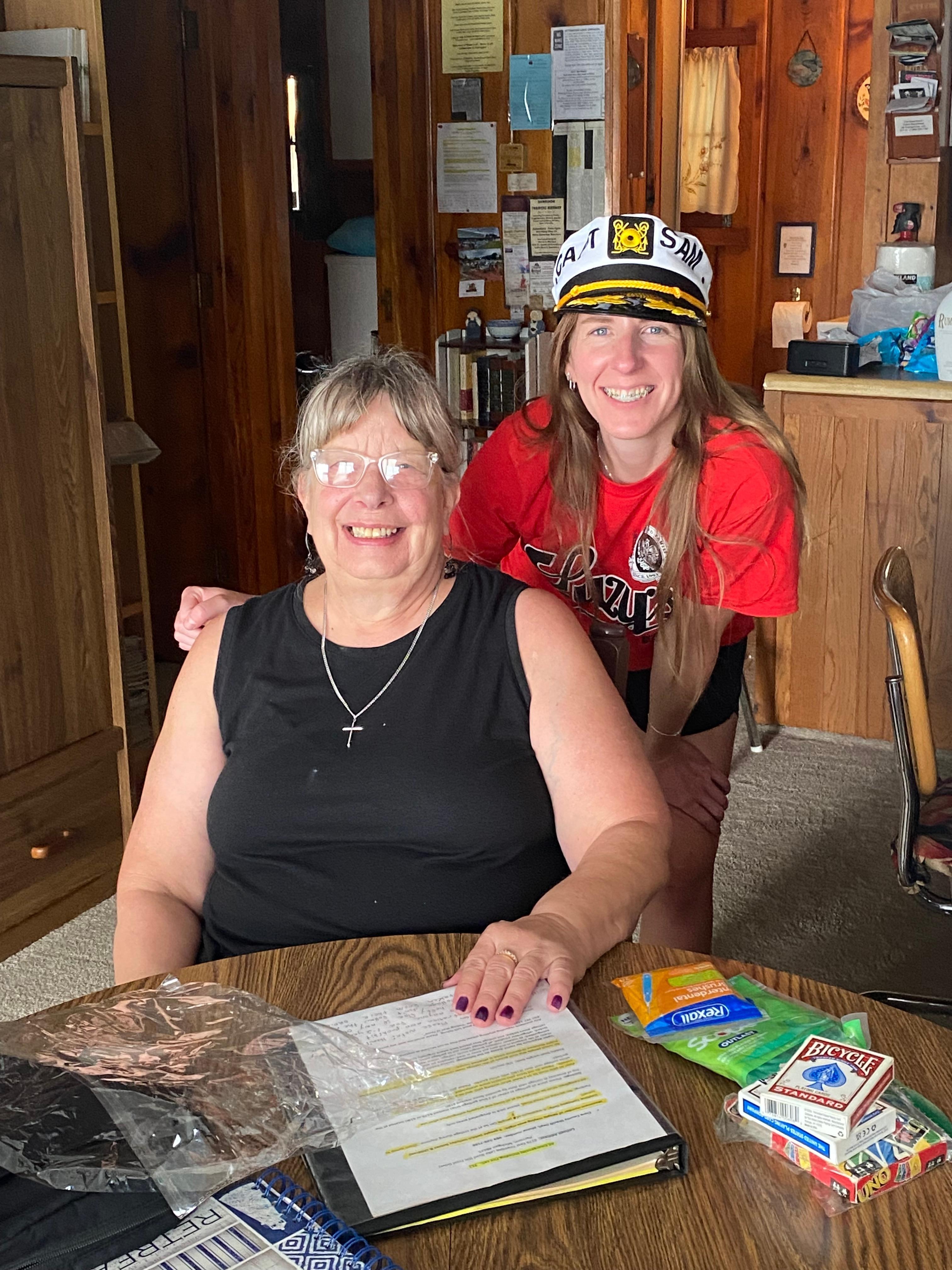 Ginger made Sam the Captain 