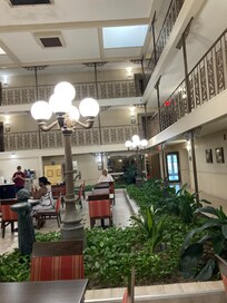 Breakfast in lobby