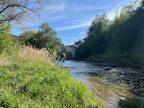 Hotel is close to the river.