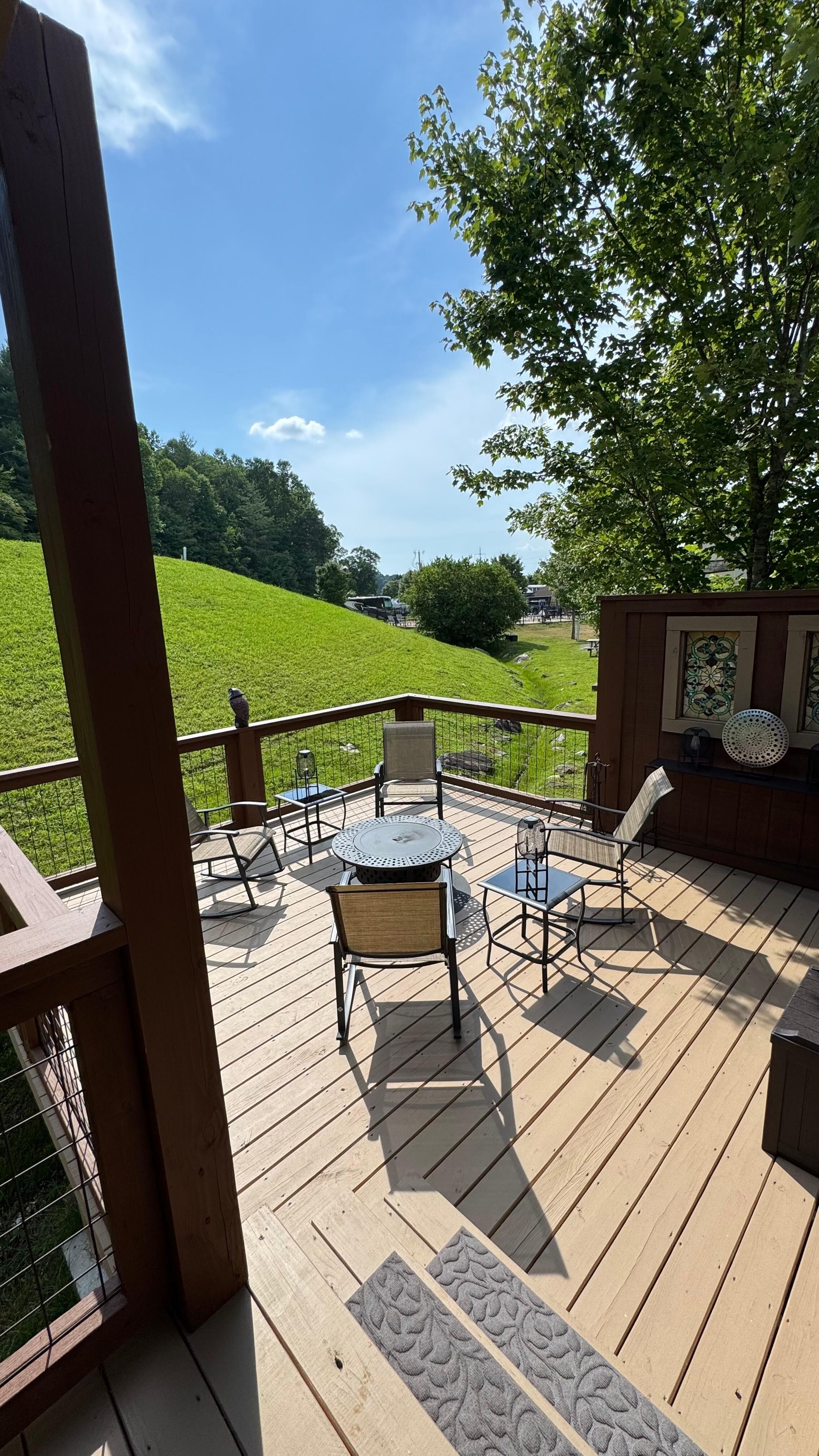 Back deck