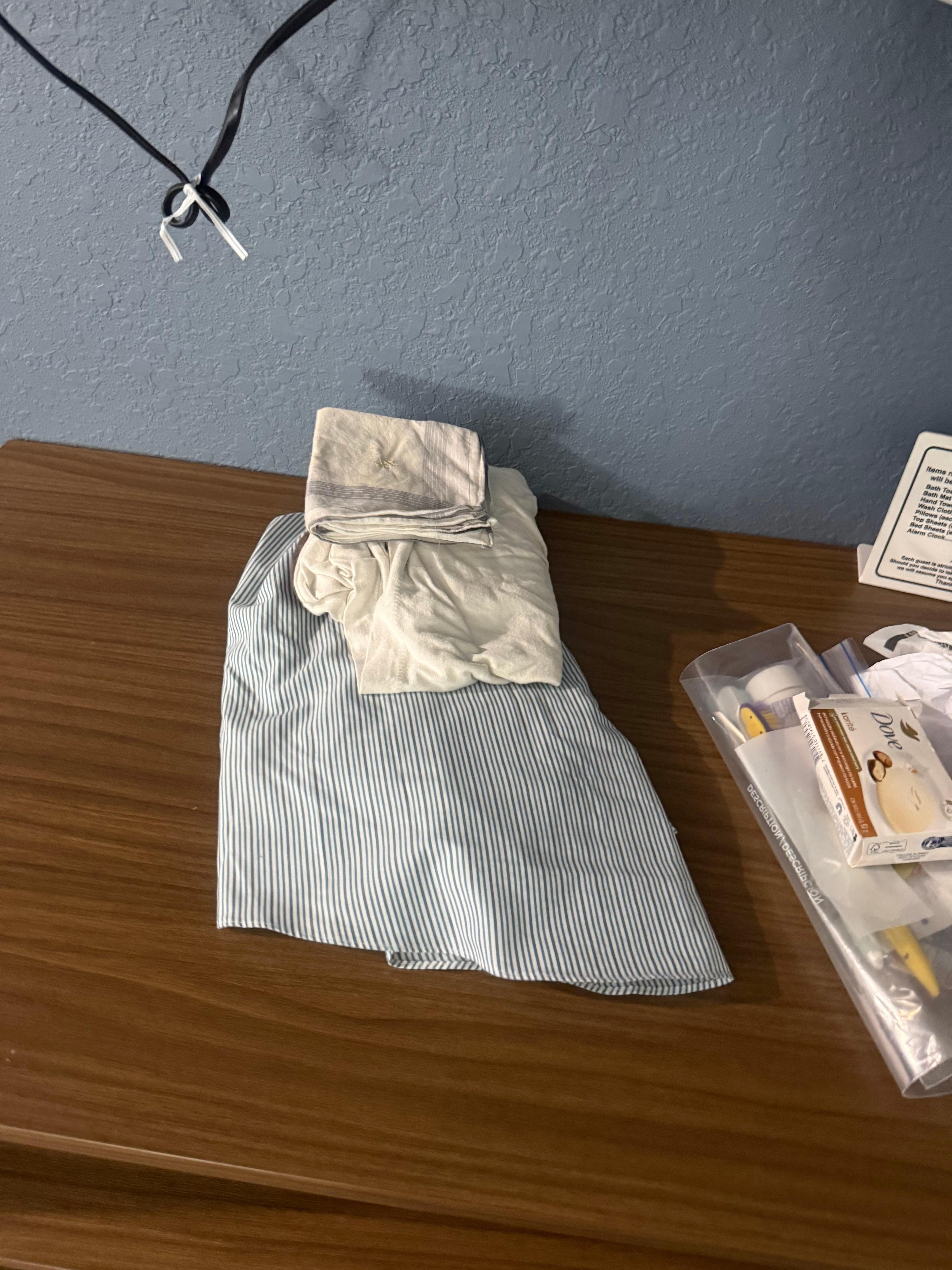 Left from last person. 