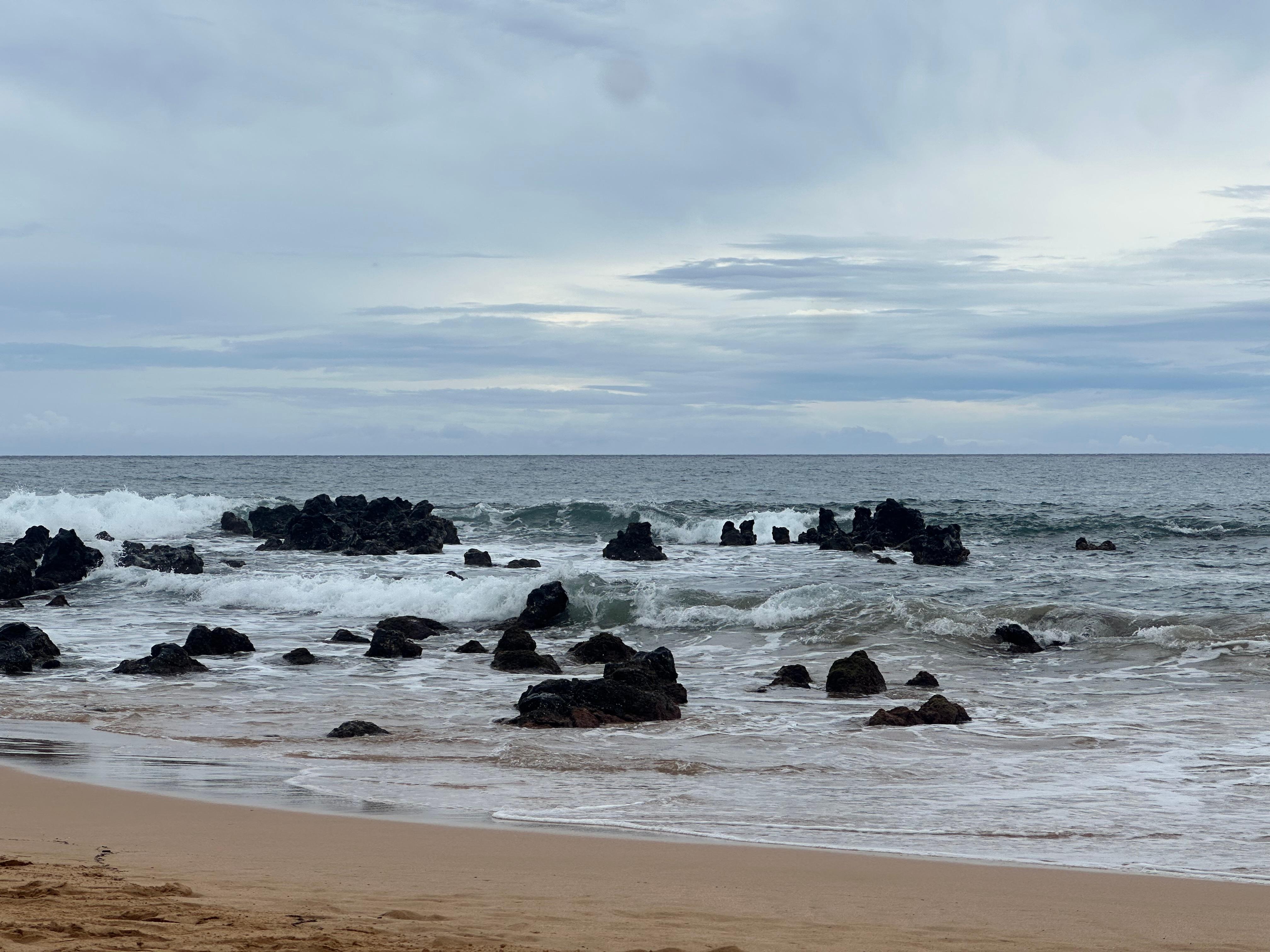 Great walk along golden sand beach