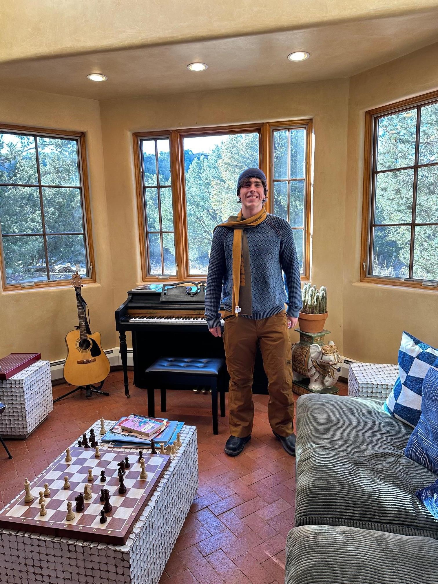 Play chess, play piano, go skiing!!!