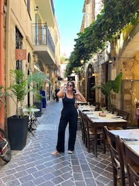 The street in front of the Palazzo