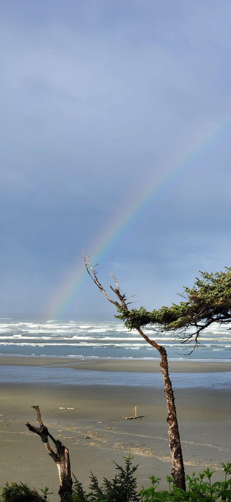 Beautiful Rainbow from the Porch