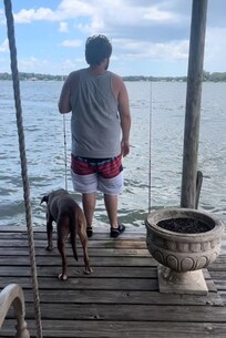 Dock view of lake