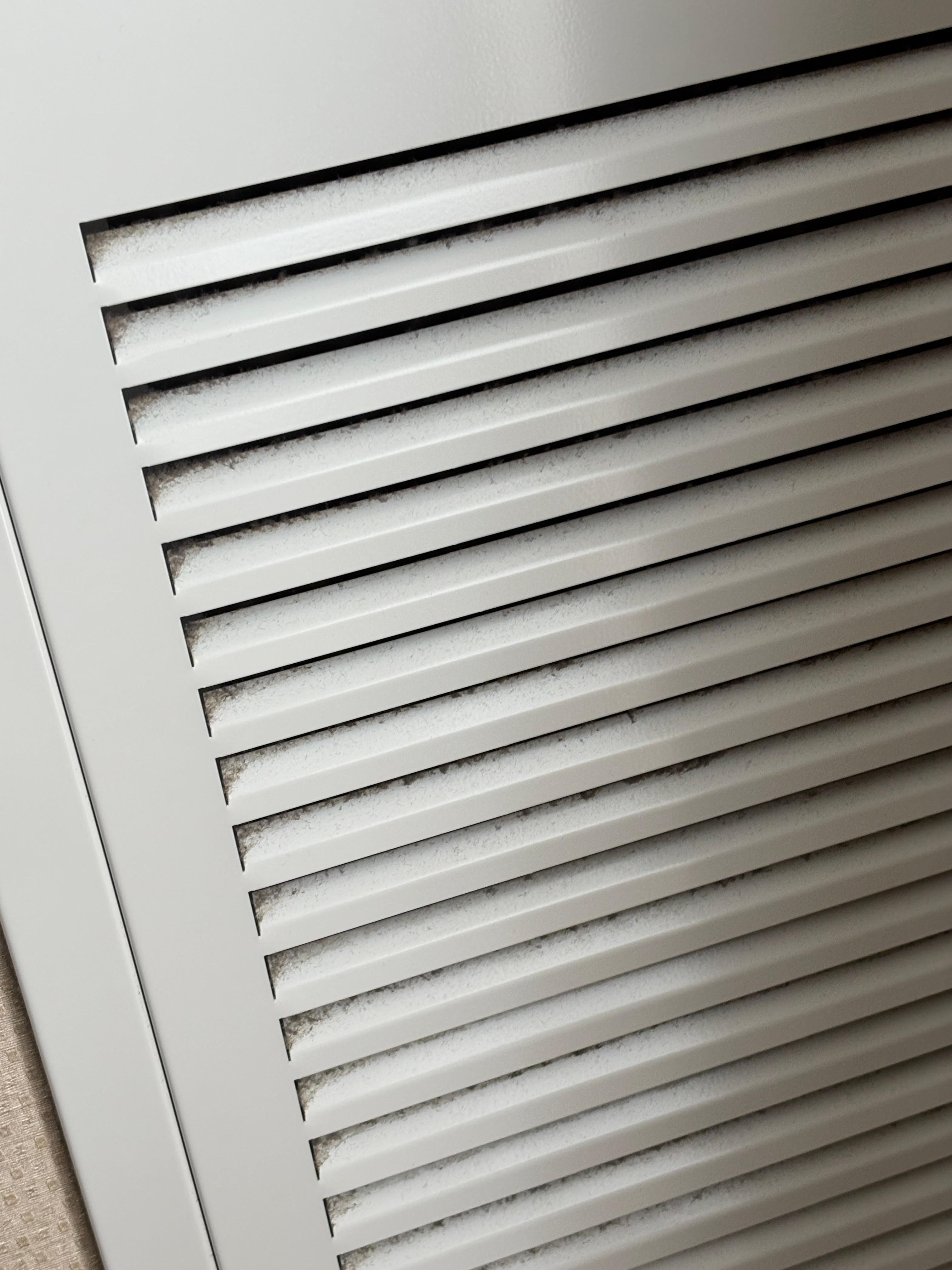 Dusty vent