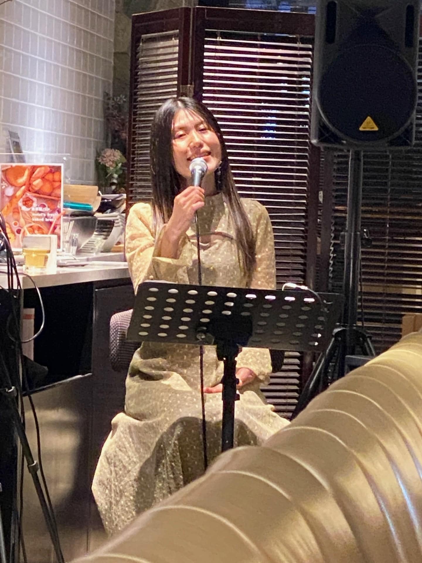 One of the lovely singers