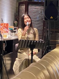 One of the lovely singers