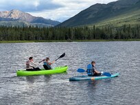 Kayaking and paddle board fun