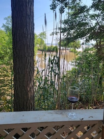 View from the deck - so peaceful!