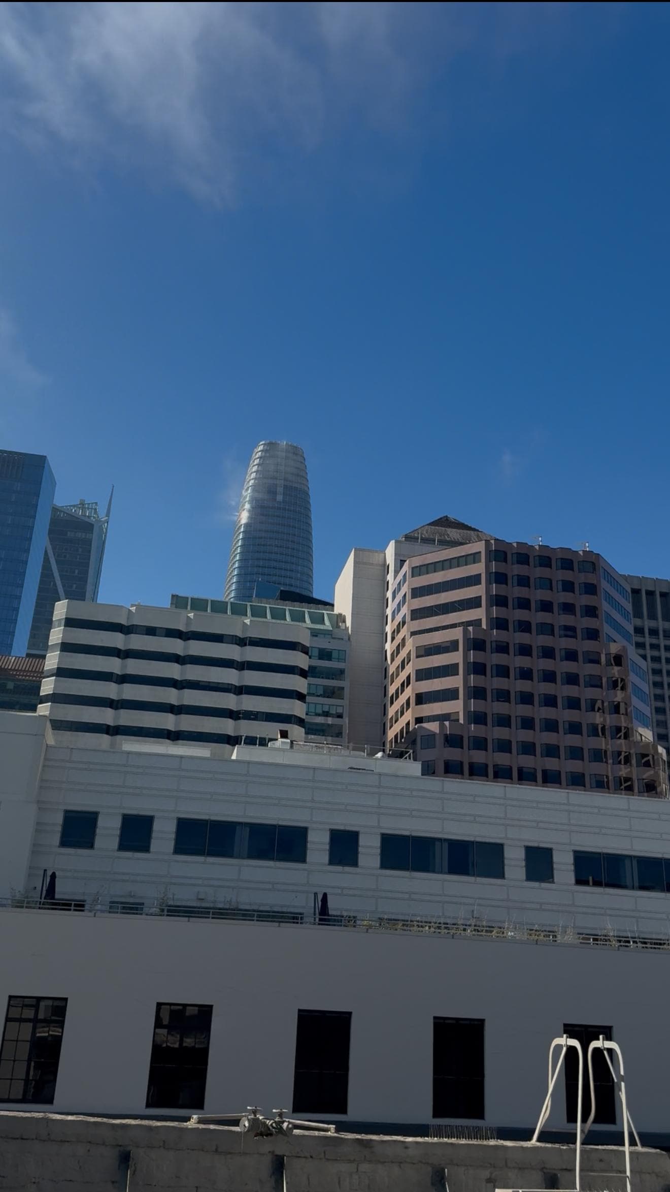 View from room balcony