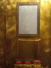 Inspection of elevator is not provided.