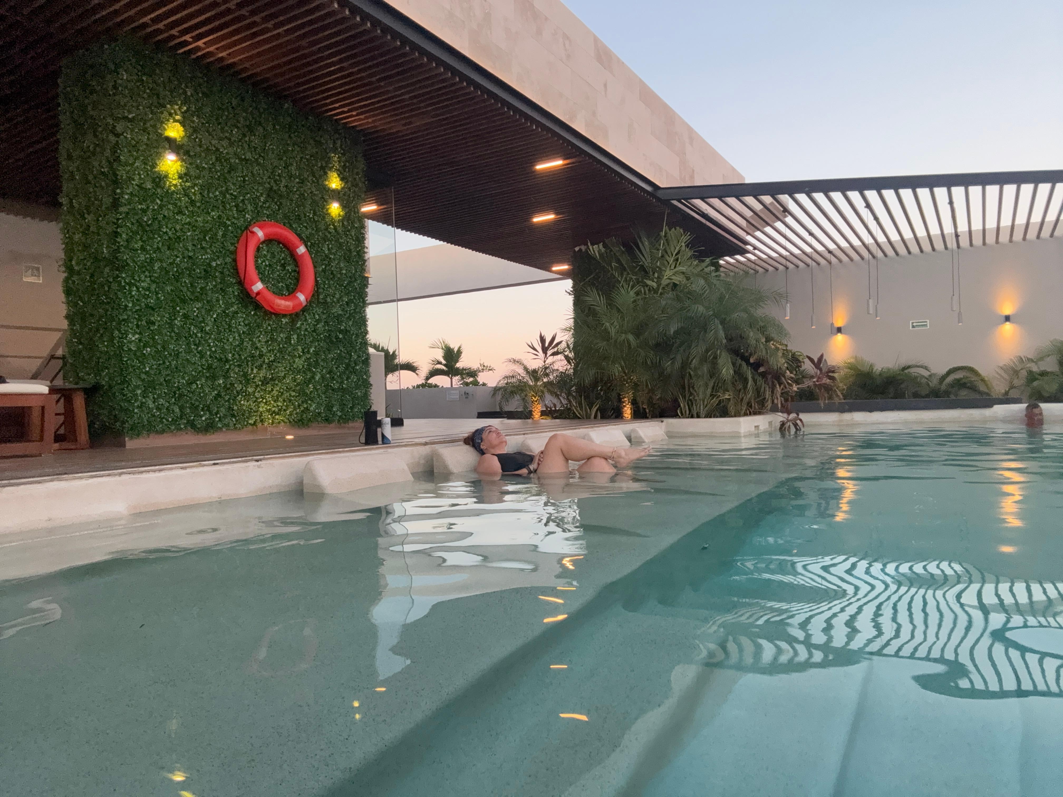 De buen tamaño la alberca