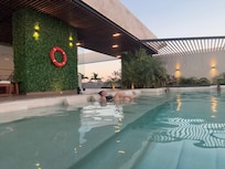 De buen tamaño la alberca