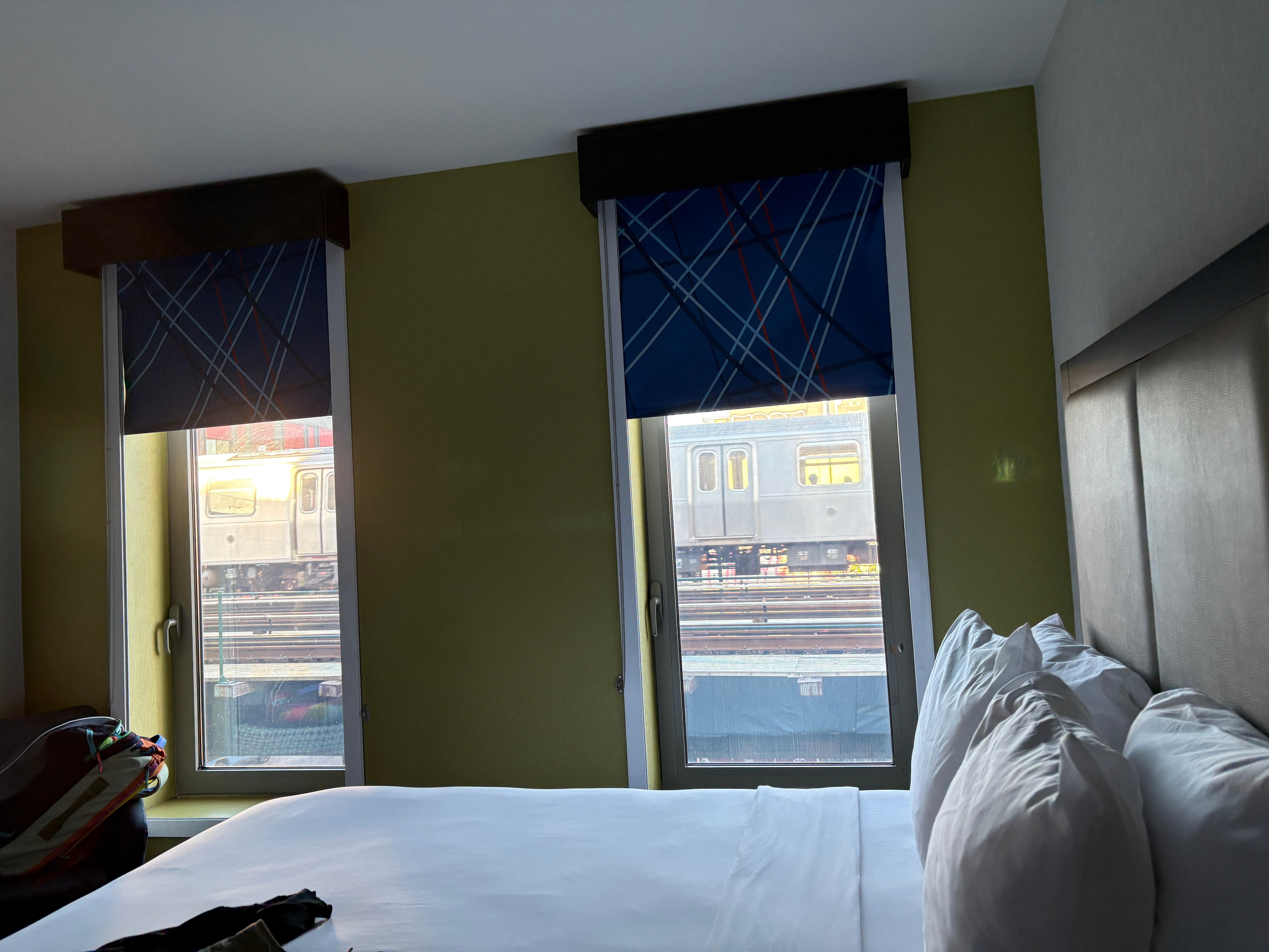 The J train passing by 