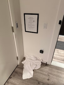 No towel cleaned