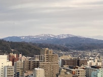 ホテルのフロント階から