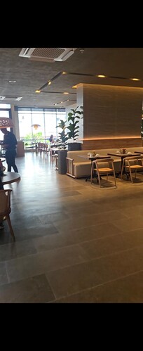 Buffet area