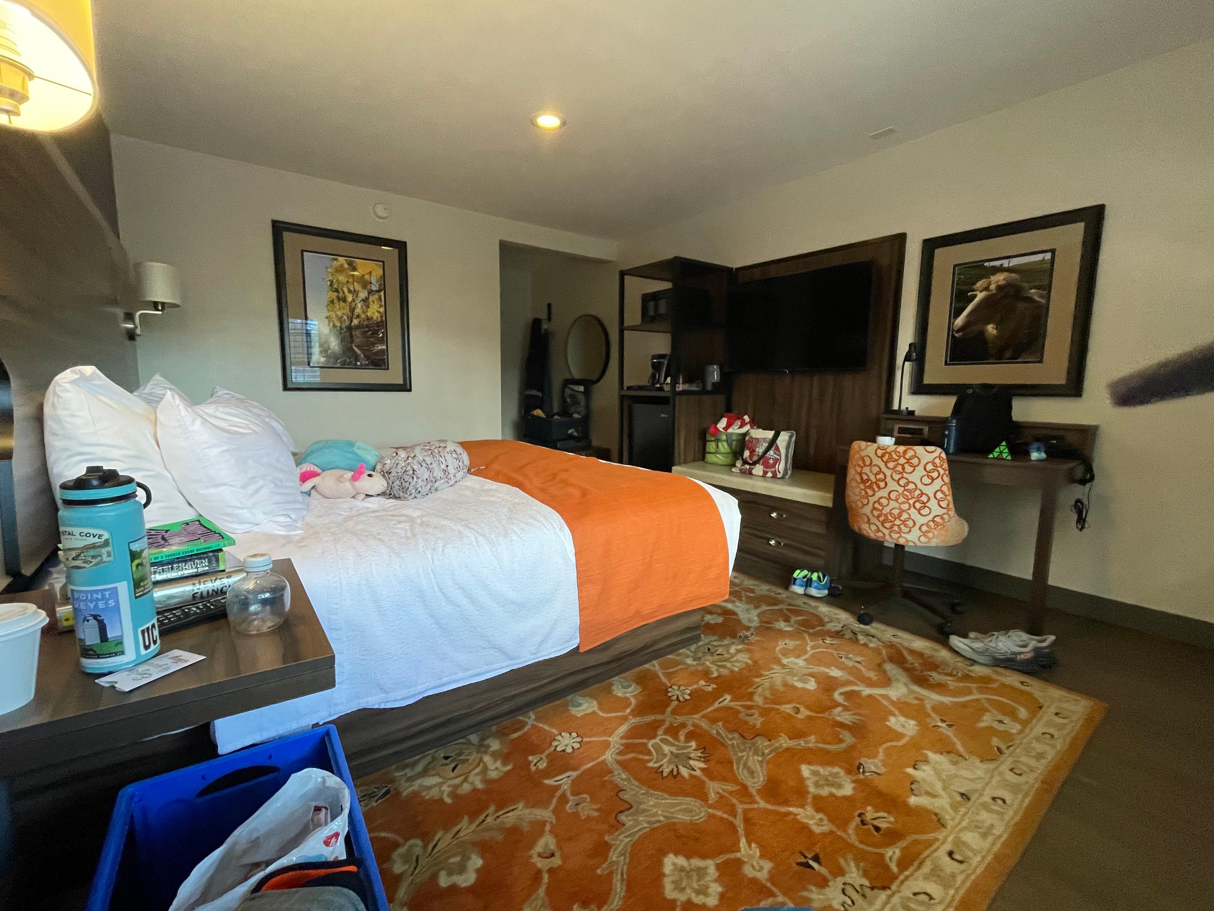 King bed room upstairs