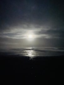 Moon over the Pacific